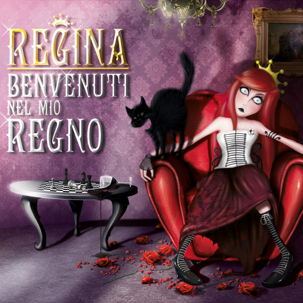 Benvenuti nel mio regno — Kitty Queen, copertina dell’album del 2012