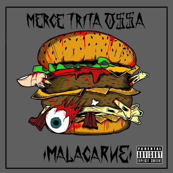 Merce trita ossa — Malacarne, copertina dell’album del 2015