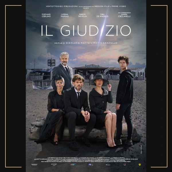 Locandina ufficiale di Il Giudizio, film di Gianluca Mattei e Mario Sanzullo