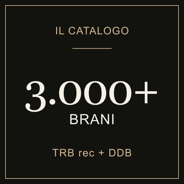 Oltre 3.000 brani pubblicati da TRB rec e DDB a settembre 2026